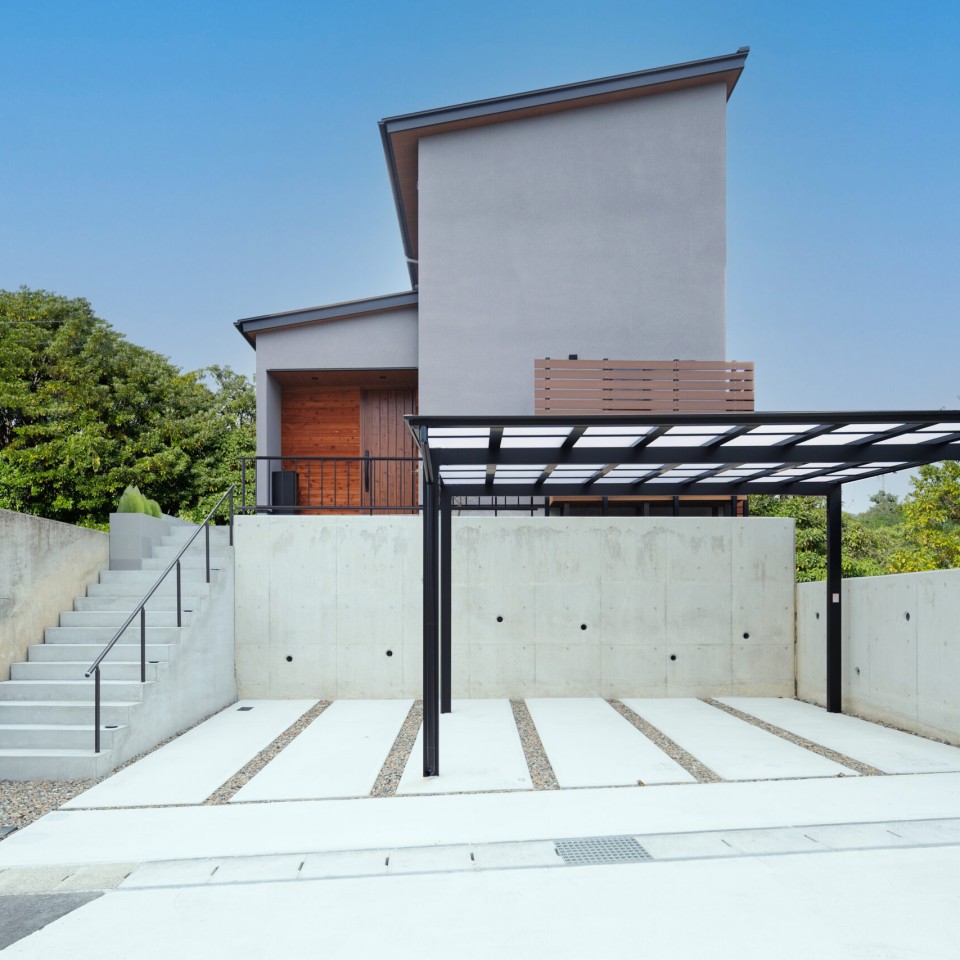 コの字間取り・中庭のあるお家