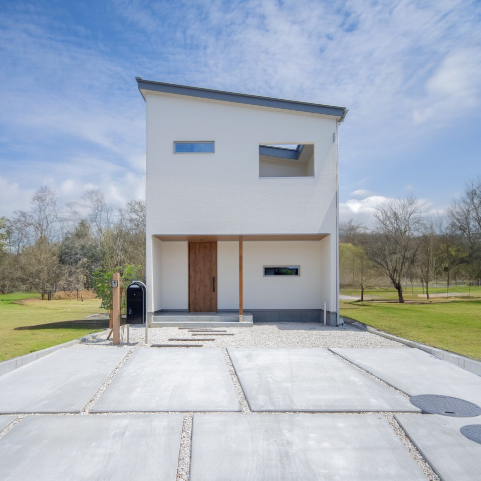 2階リビング＆アウトドアリビングのあるお家