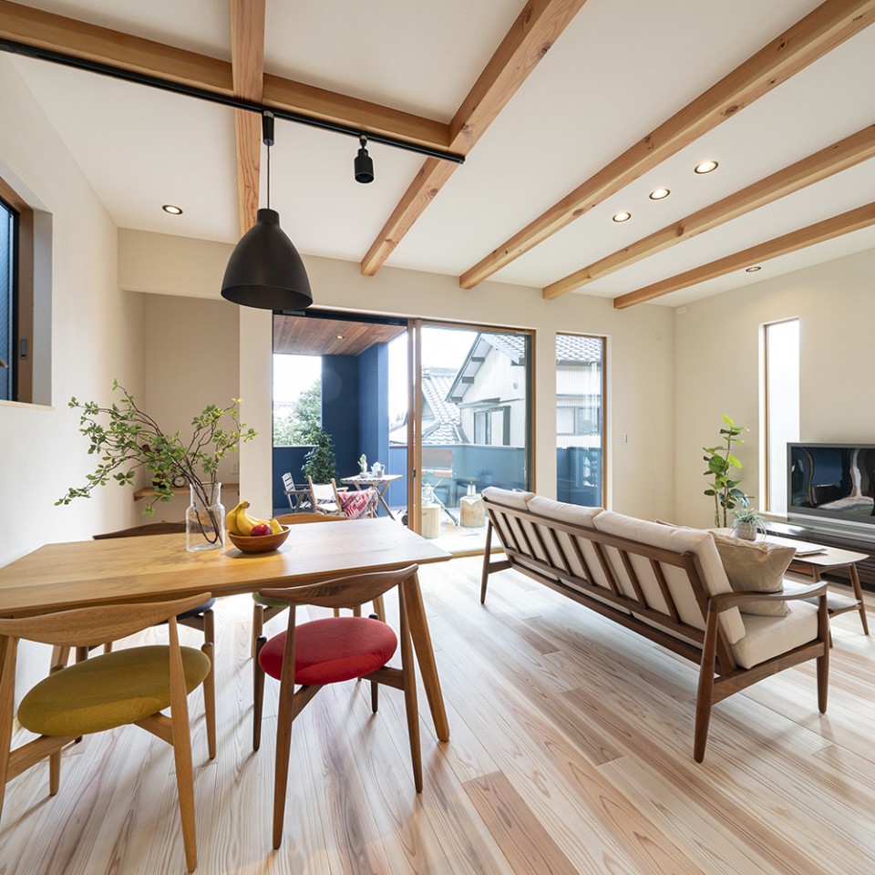 我が家でアウトドアを楽しむお家