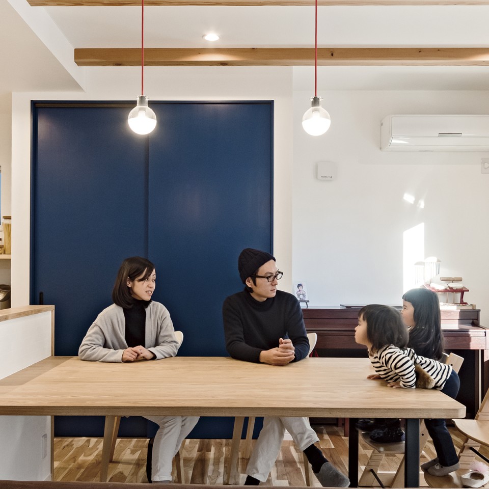 家族でお話が楽しいお家