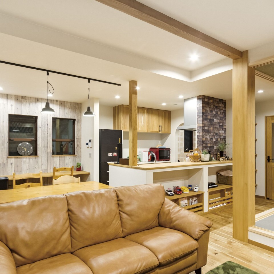 インテリアを楽しむお家