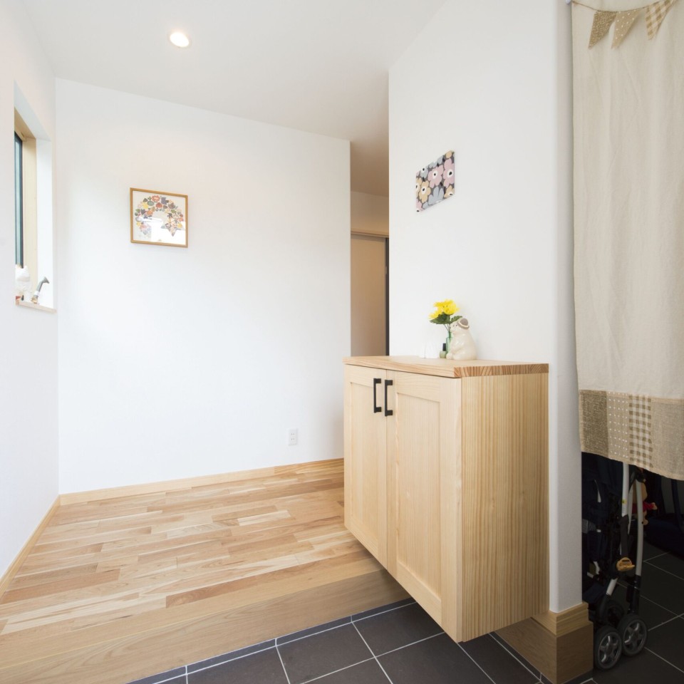 書斎とミセススペースのあるお家