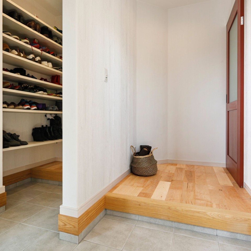 インナーガレージのあるお家