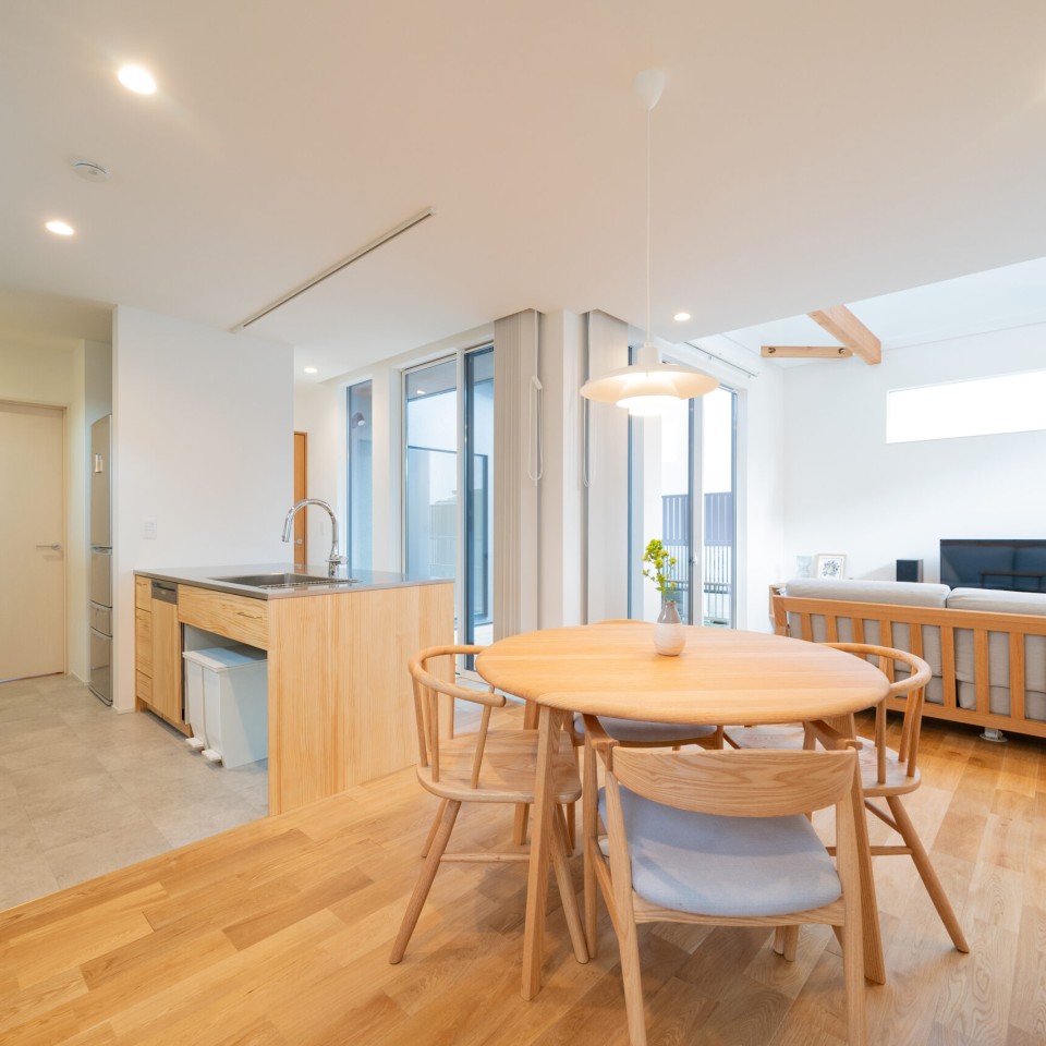 コの字間取り・中庭のあるお家