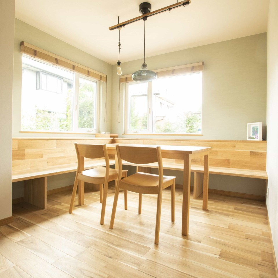 ロフトのある平屋のお家