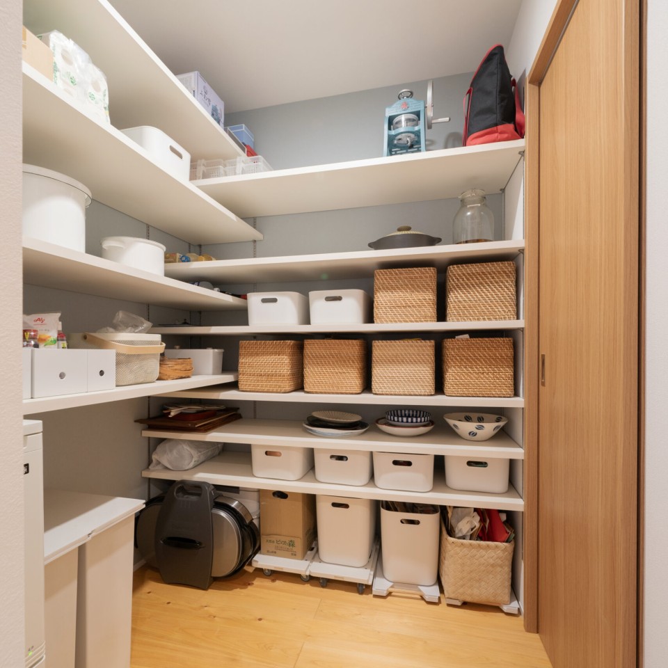 収納と動線がばっちりのお家