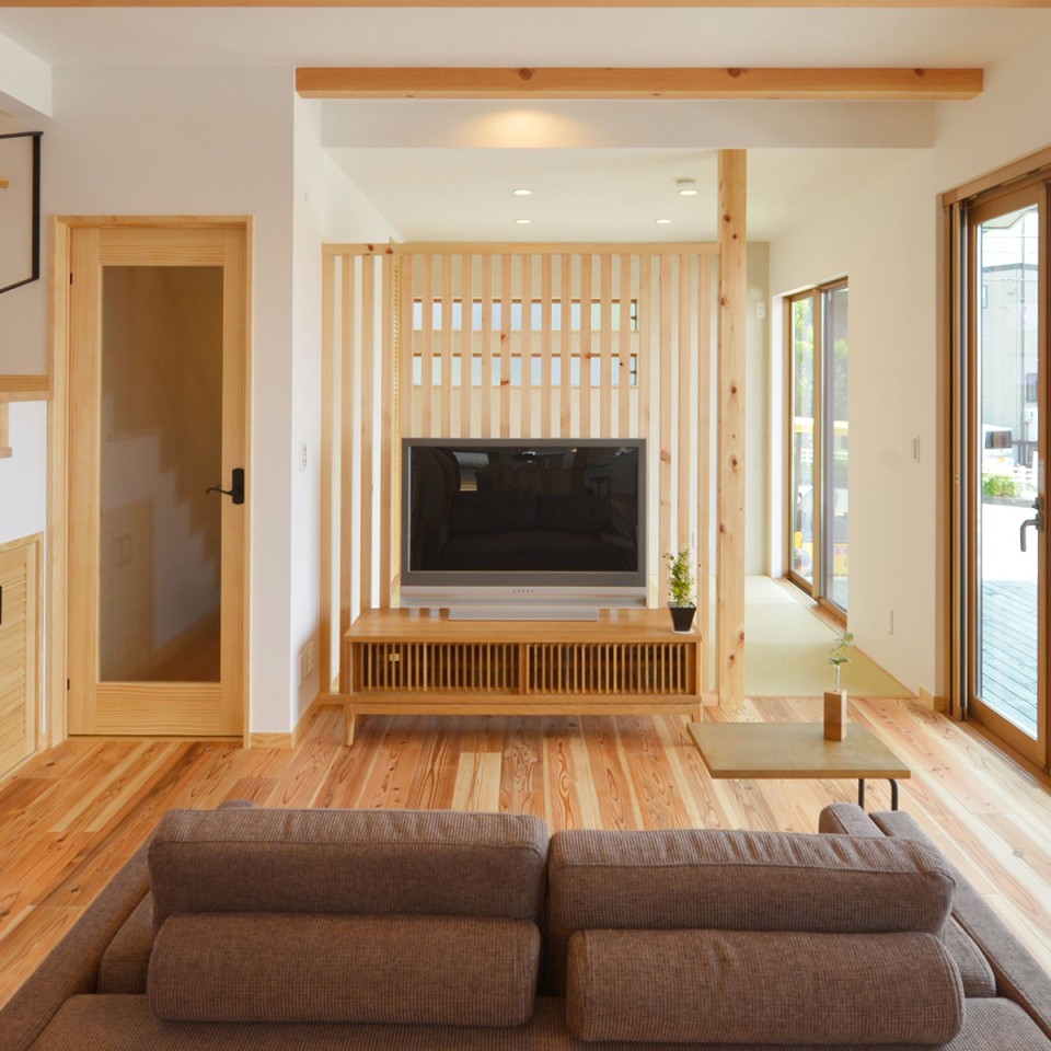 アウトドアリビングのお家