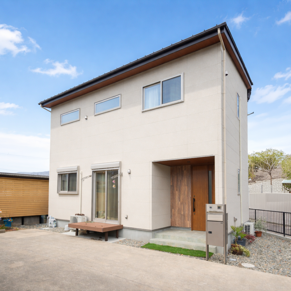 木のぬくもりと機能性を両立した、収納計画のある家