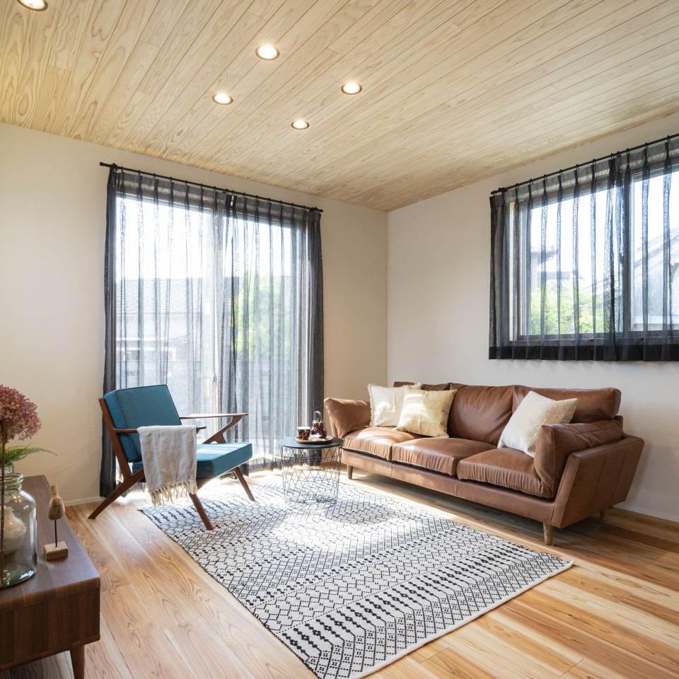 インナーガレージのある理想の家