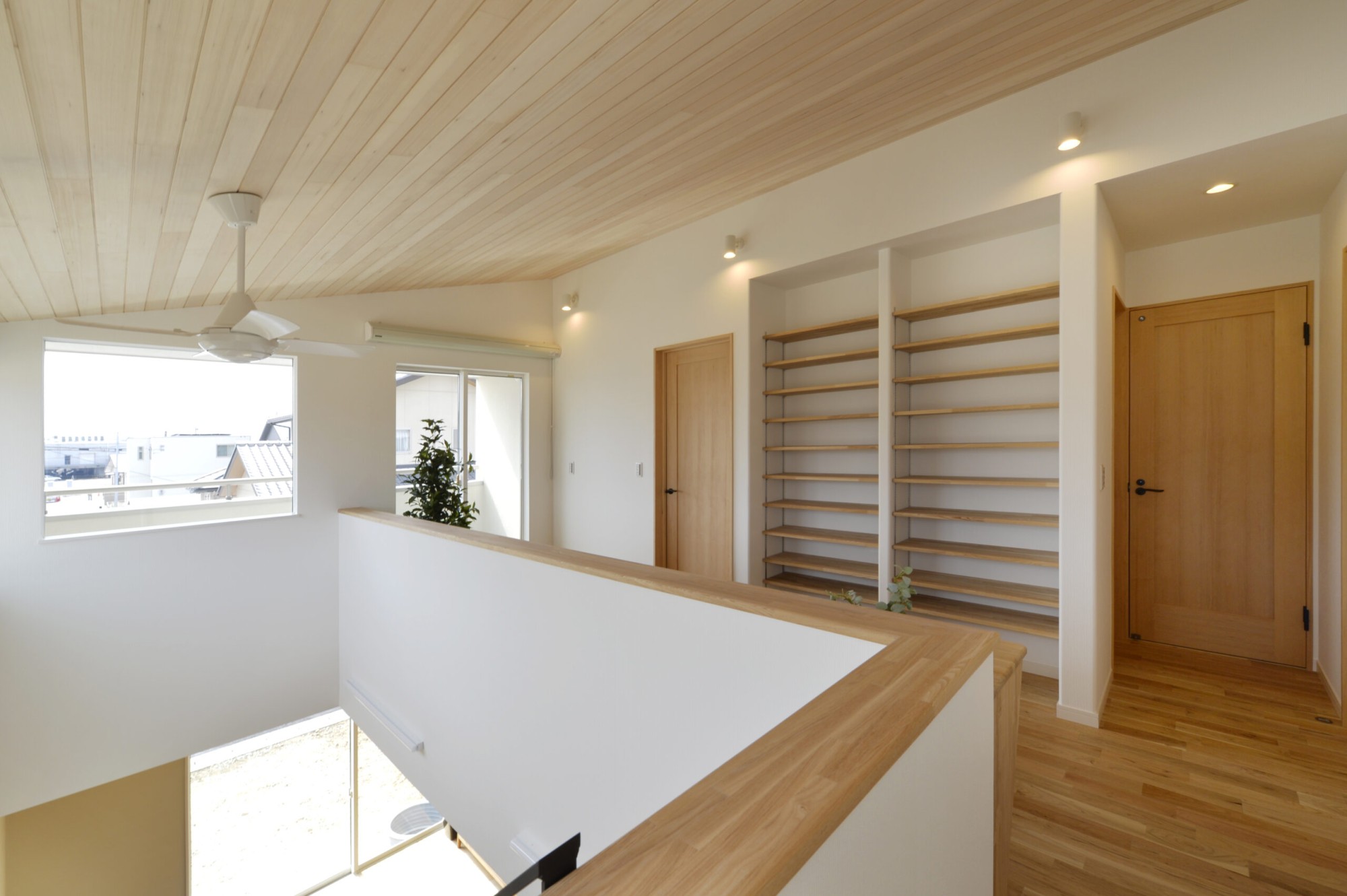 尾張旭市K様邸 注文住宅|三角屋根の白いお家