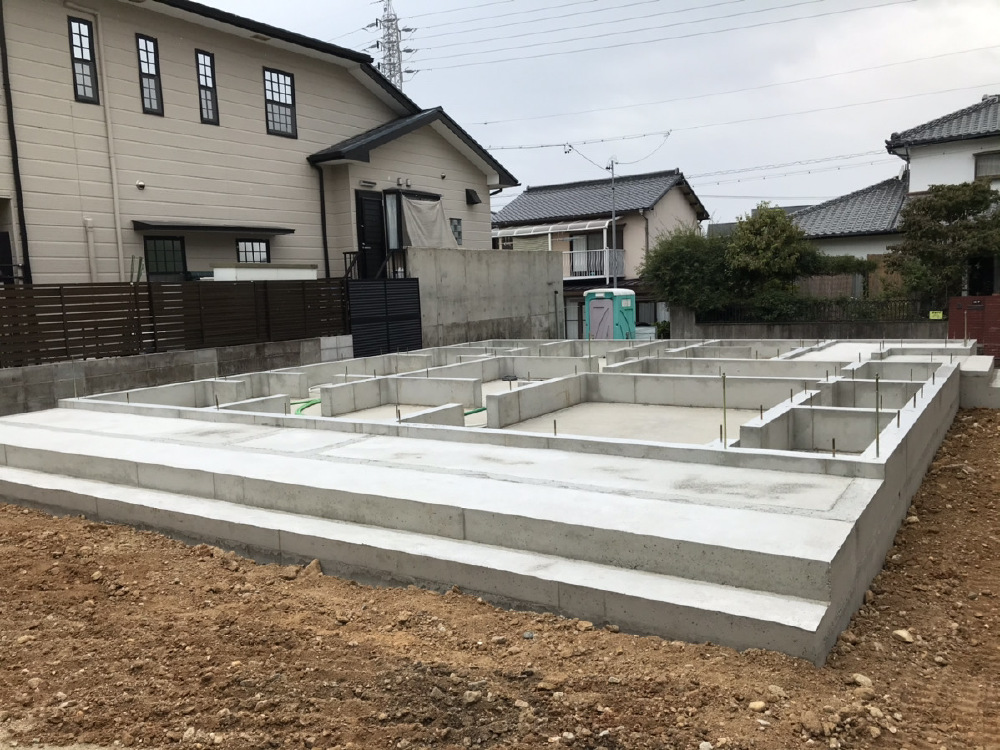 基礎完成
