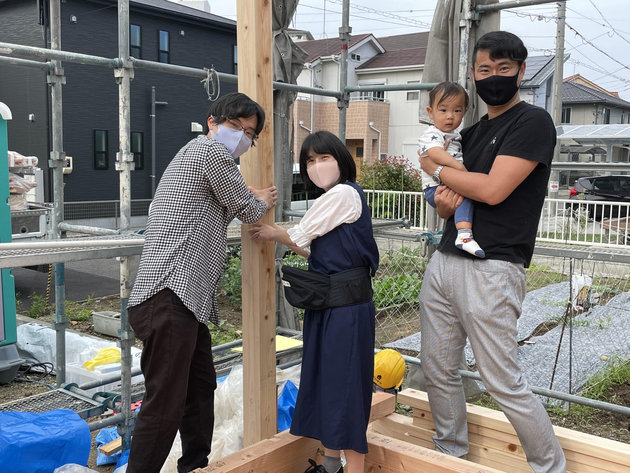 春日井市I様邸柱建て式