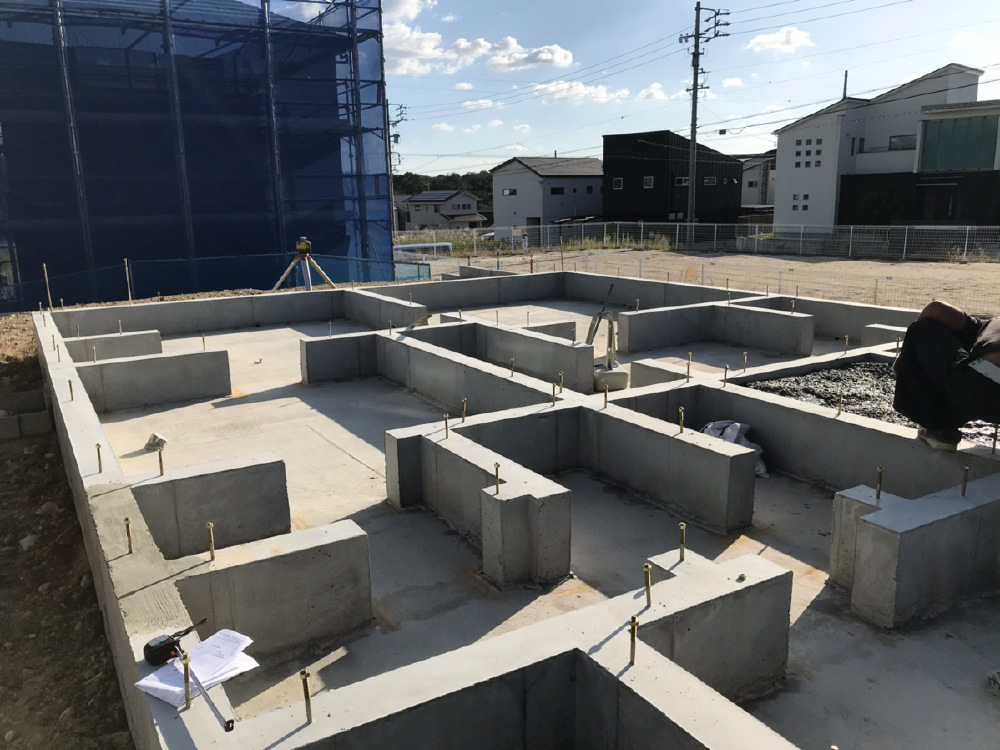 基礎工事 完成