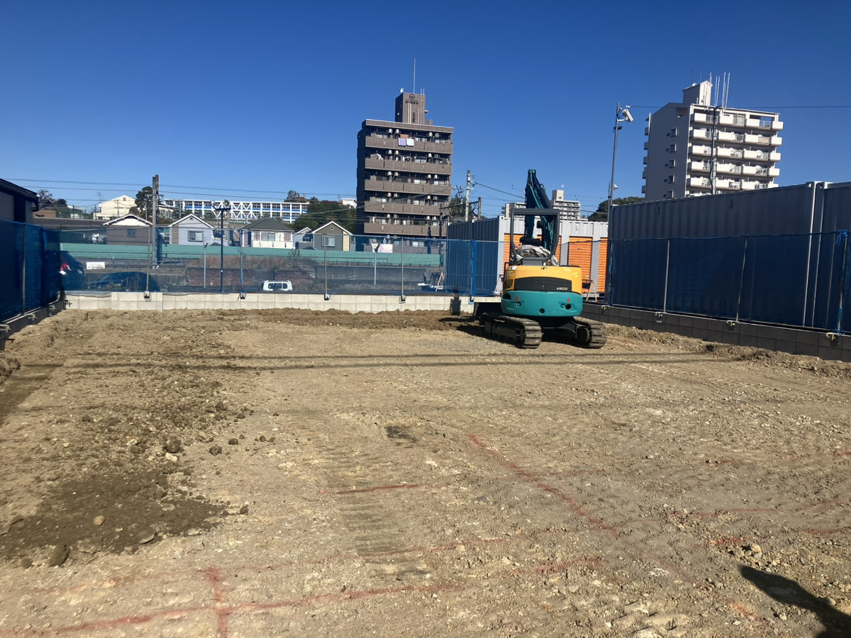 基礎着工しました