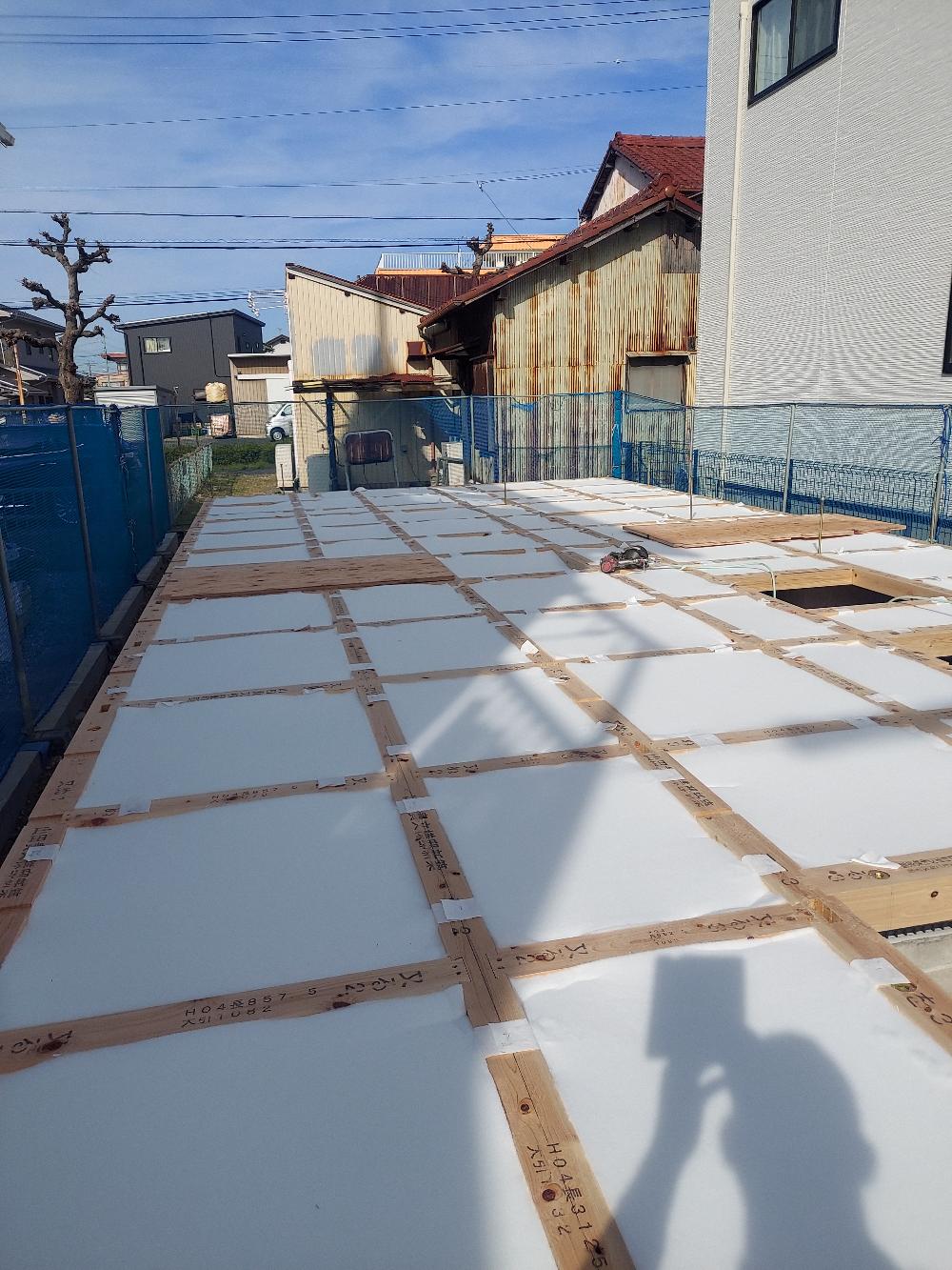土台伏せ工事
